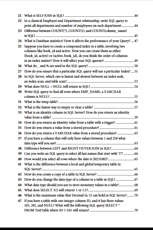 Grokking SQL Interview